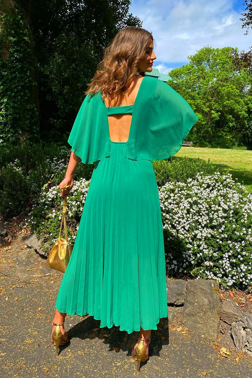 Timeless - Green Maxi Dress– DLSB